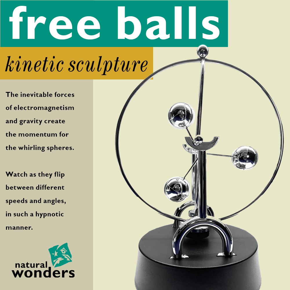 Free Balls Kinetic Sculpture
