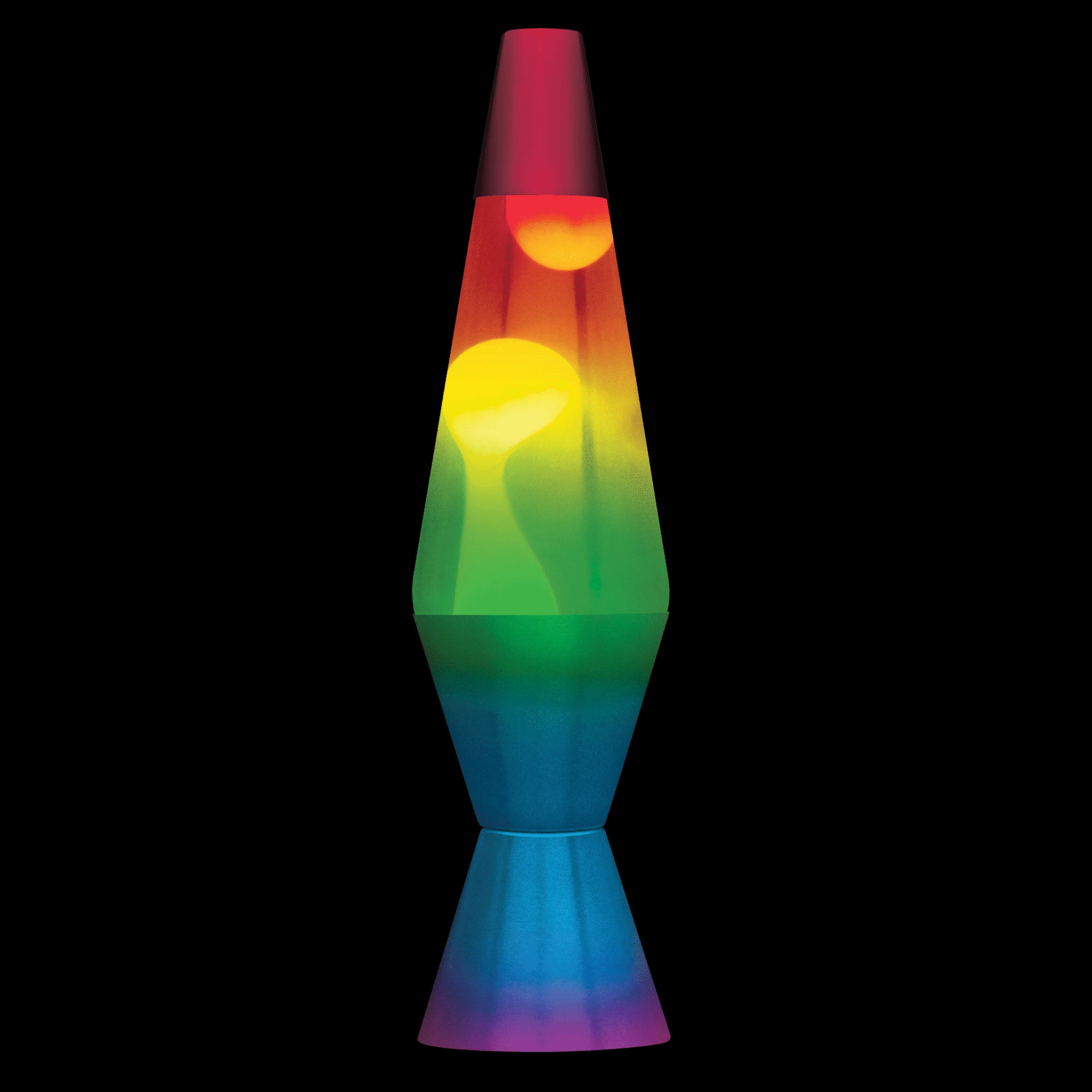 14.5” Rainbow Lava Lamp
