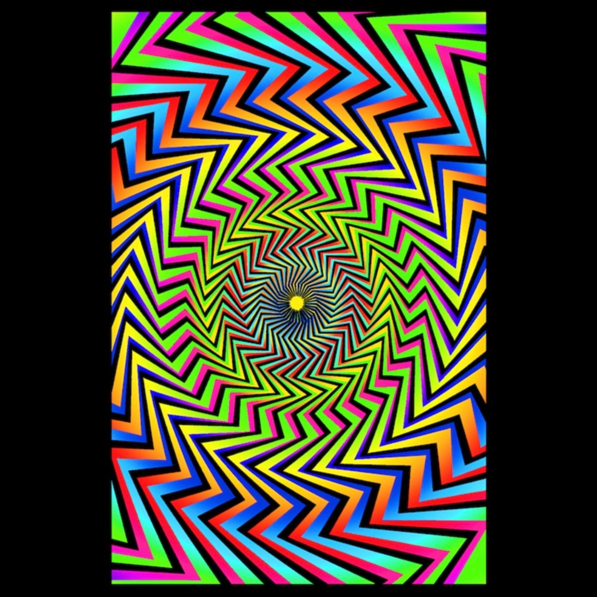 psychedelic blacklight poster
