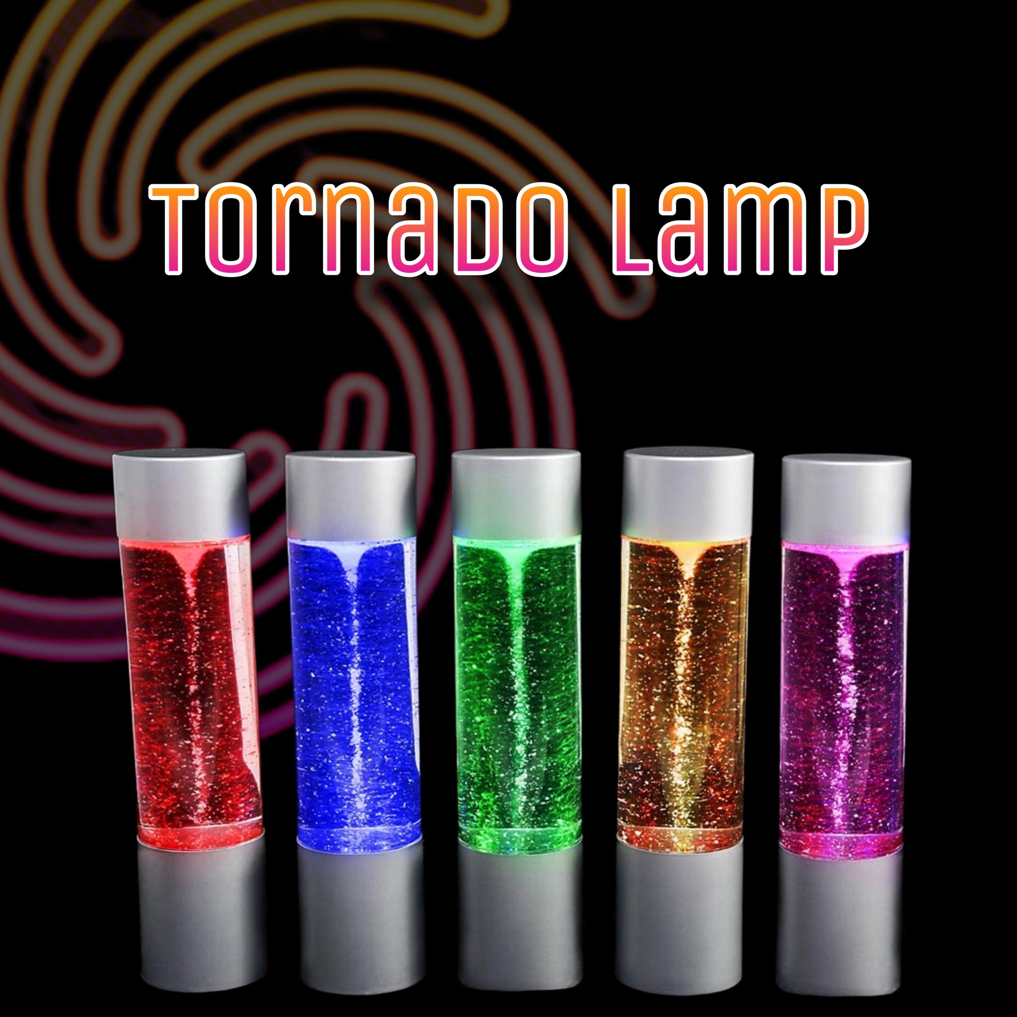 color changing tornado lamp