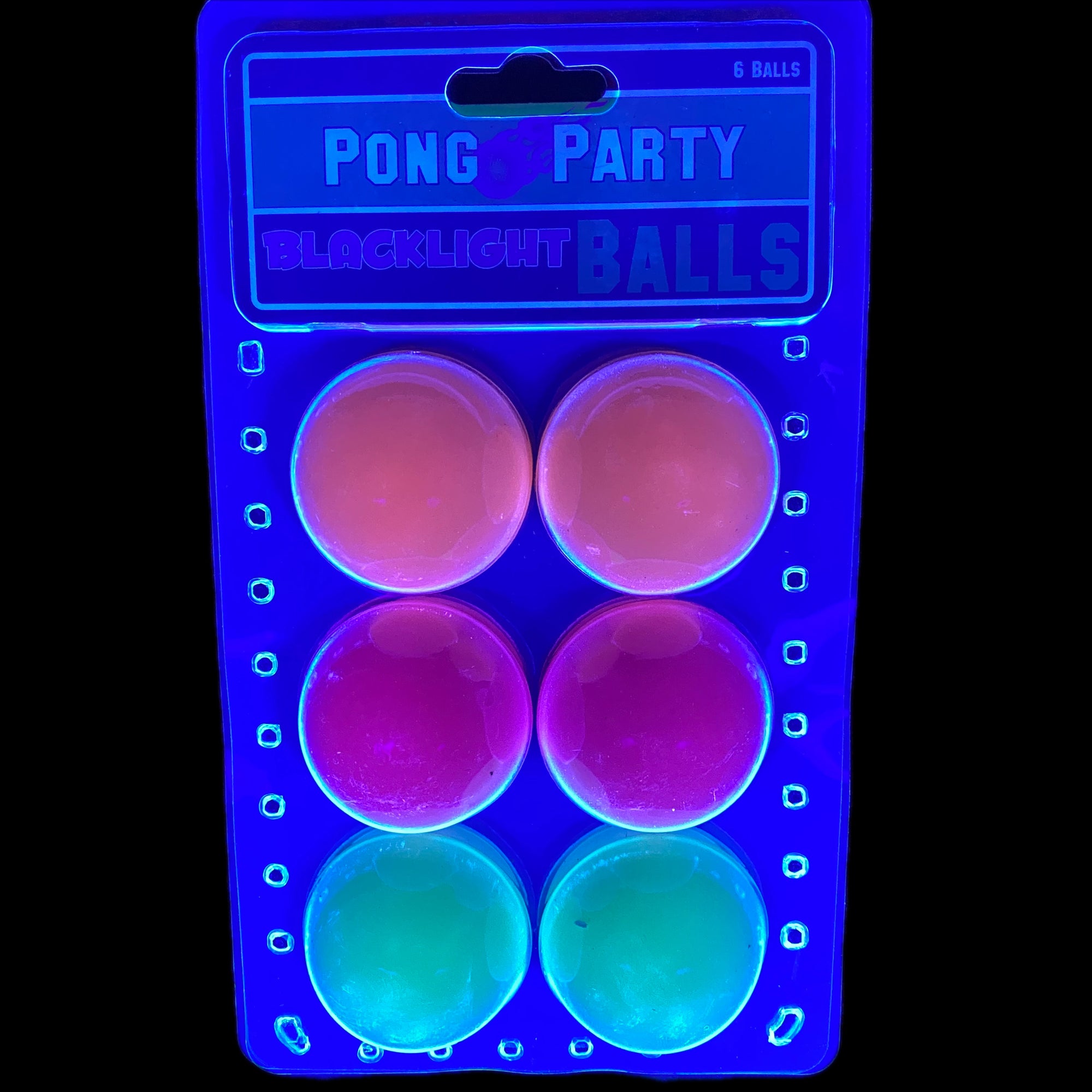 Blacklight Pong Balls