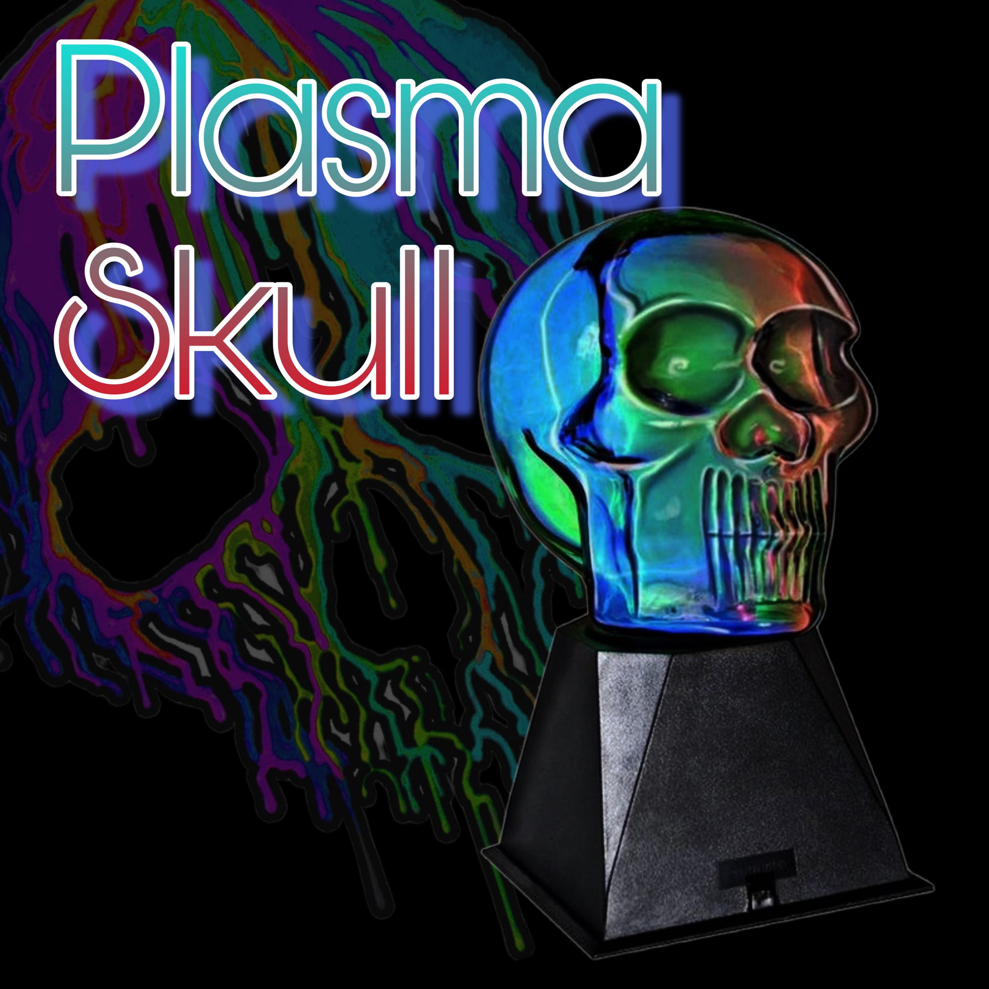 Neon Plasma Skull