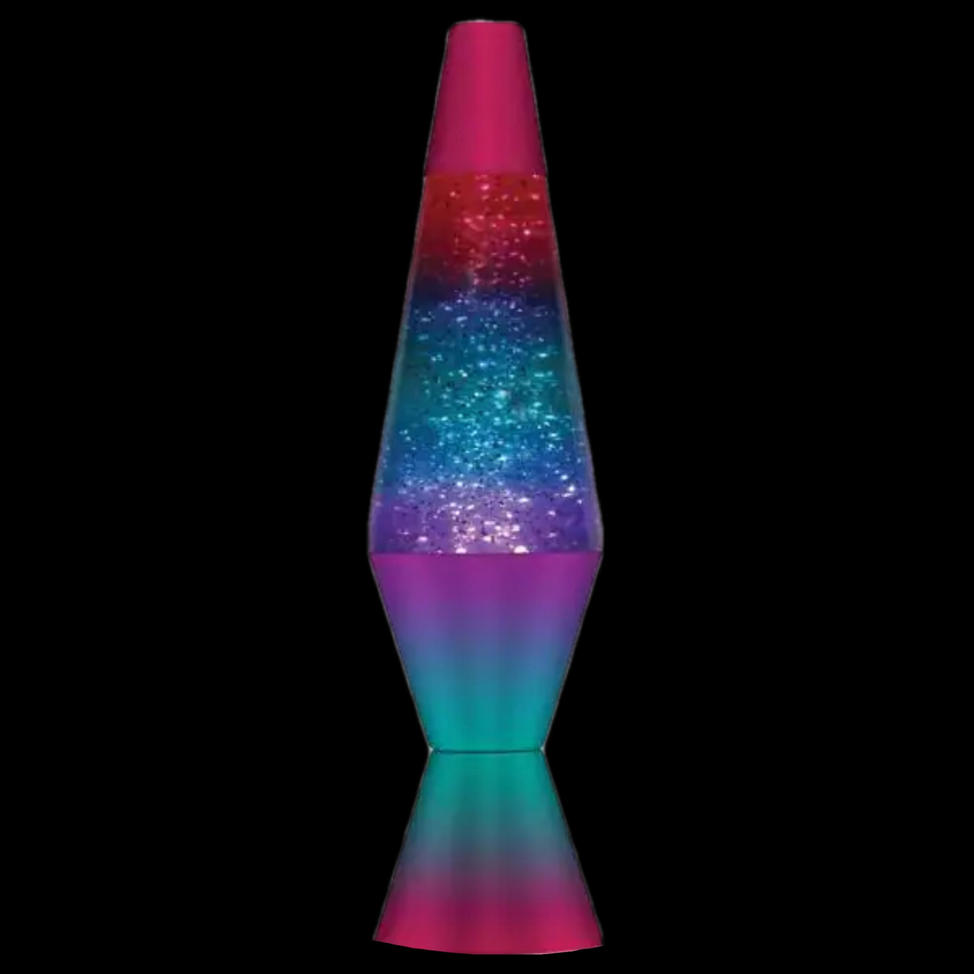 14.5” Berry Glitter Lamp