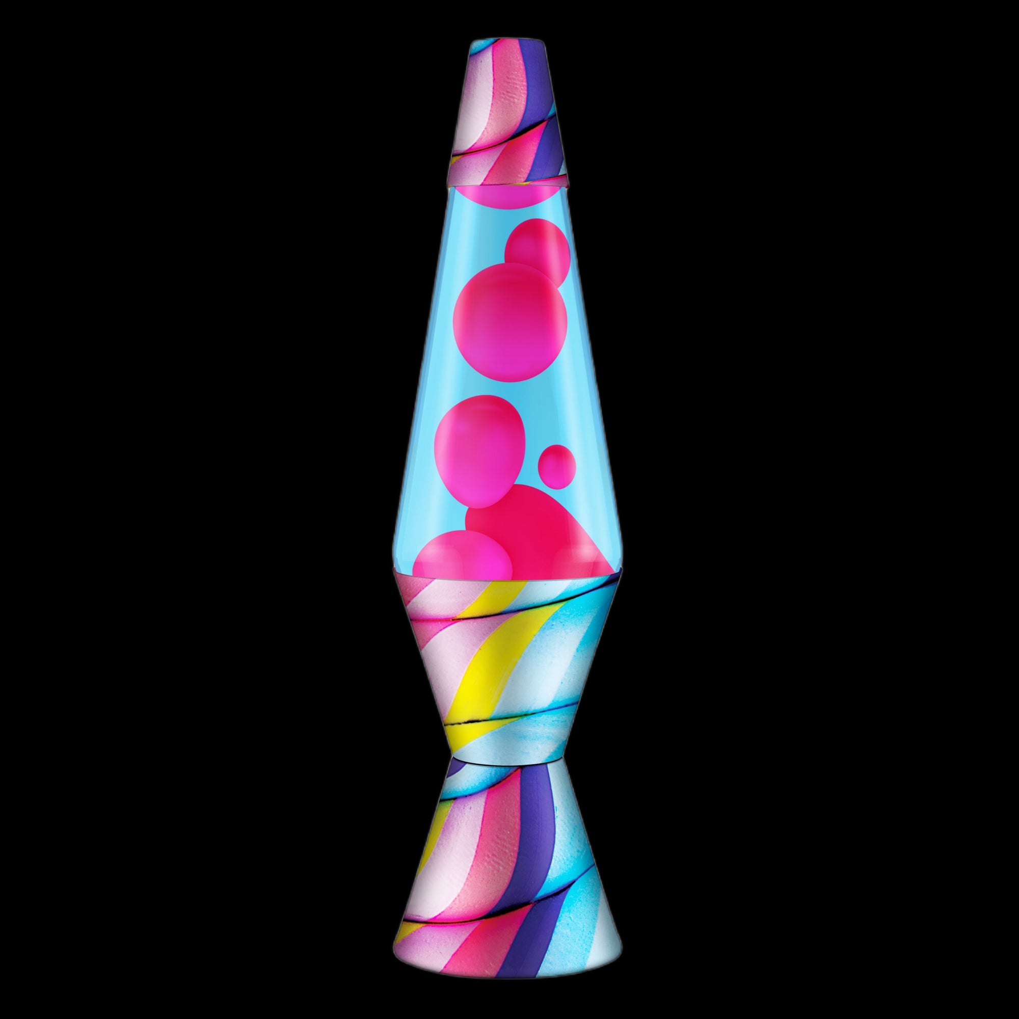 14.5” Candy Swirl Lava Lamp